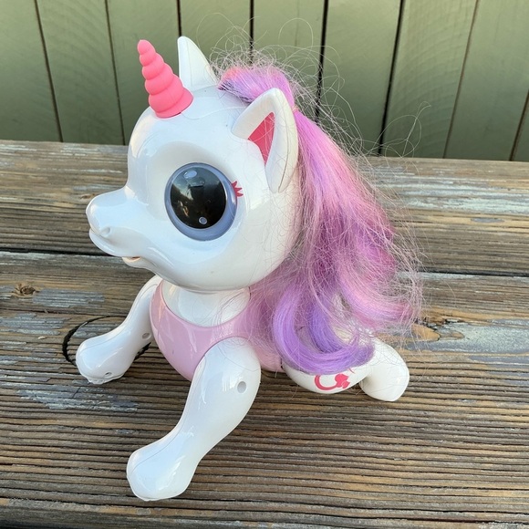 Other - Robo Pets Unicorn Smart Bot RC Control Pet Music Dance No Treats NO REMOTE '2019